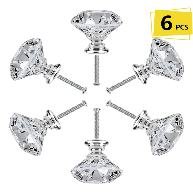 6 Stuks Kastknop Met Schroeven - Furniture Hardware Jig recensie en prijs